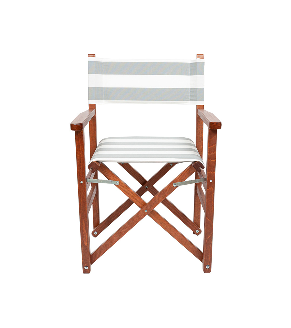 Sedia Regista Grey Stripes Sedia Regista Grey Stripes