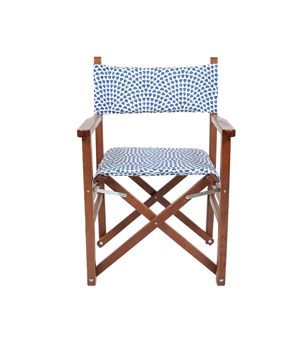 Sedia Regista Riad Blu Sedia Regista Riad Blu