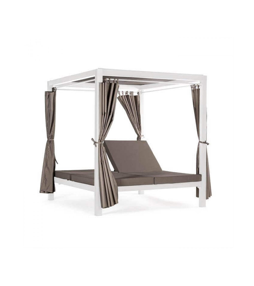 Phuket Lounge Bed, Bianco Phuket Lounge Bed, Bianco