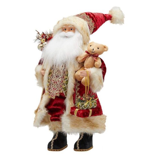Decorazione babbo con orsetto