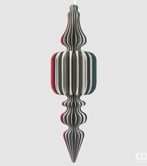 Decorazione origami fuso da appendere