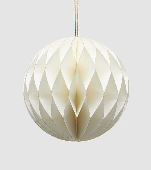 Decorazione palla origamo
