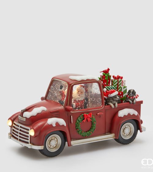 Decoro pick-up con babbo e biscotto