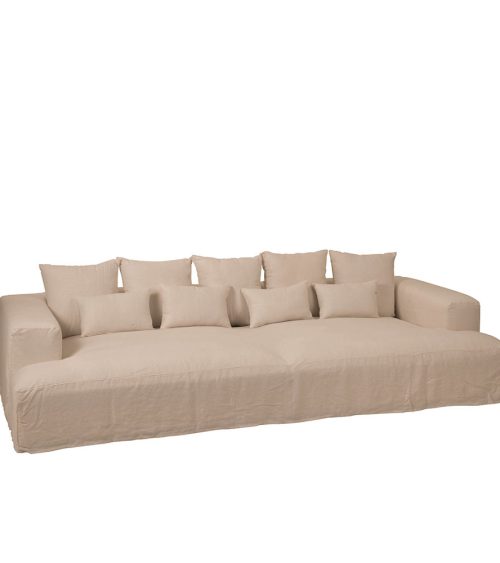 Divano in Lino Florida XXL 330 cm