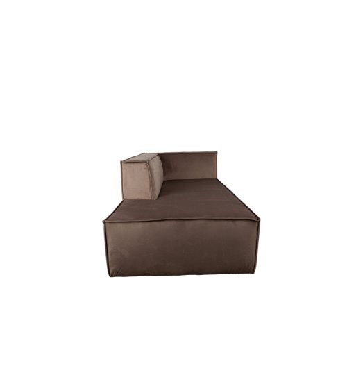 Divano in Velluto Chaise Longue Sinistra Divano Houston