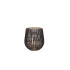 Lanterna portacandela a cavo Black&Gold
