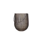 Black and Gold Wire Lantern