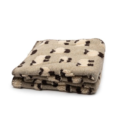 Plaid Pecorelle beige