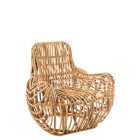 Poltrona di design Ana Rattan Naturale