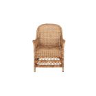 Poltrona Eden in rattan naturale