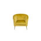 Poltrona in Velluto Gold