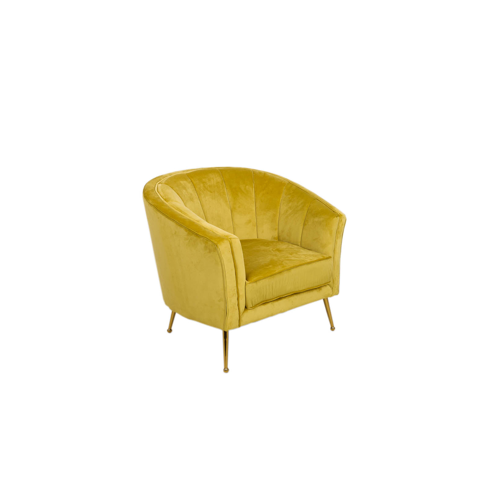 Poltrona Velvet Gold