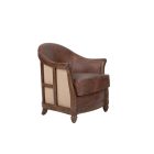 Poltrona Prestige in Pelle & Juta