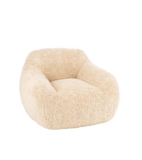Poltrona Shearl Crema