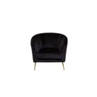 Poltrona Velvet Black