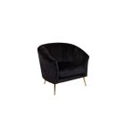 Poltrona Velvet Black
