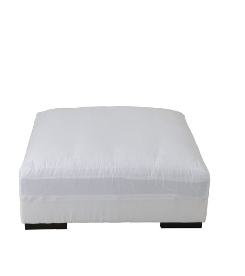 Pouf in Lino Florida XXL 104x104 cm