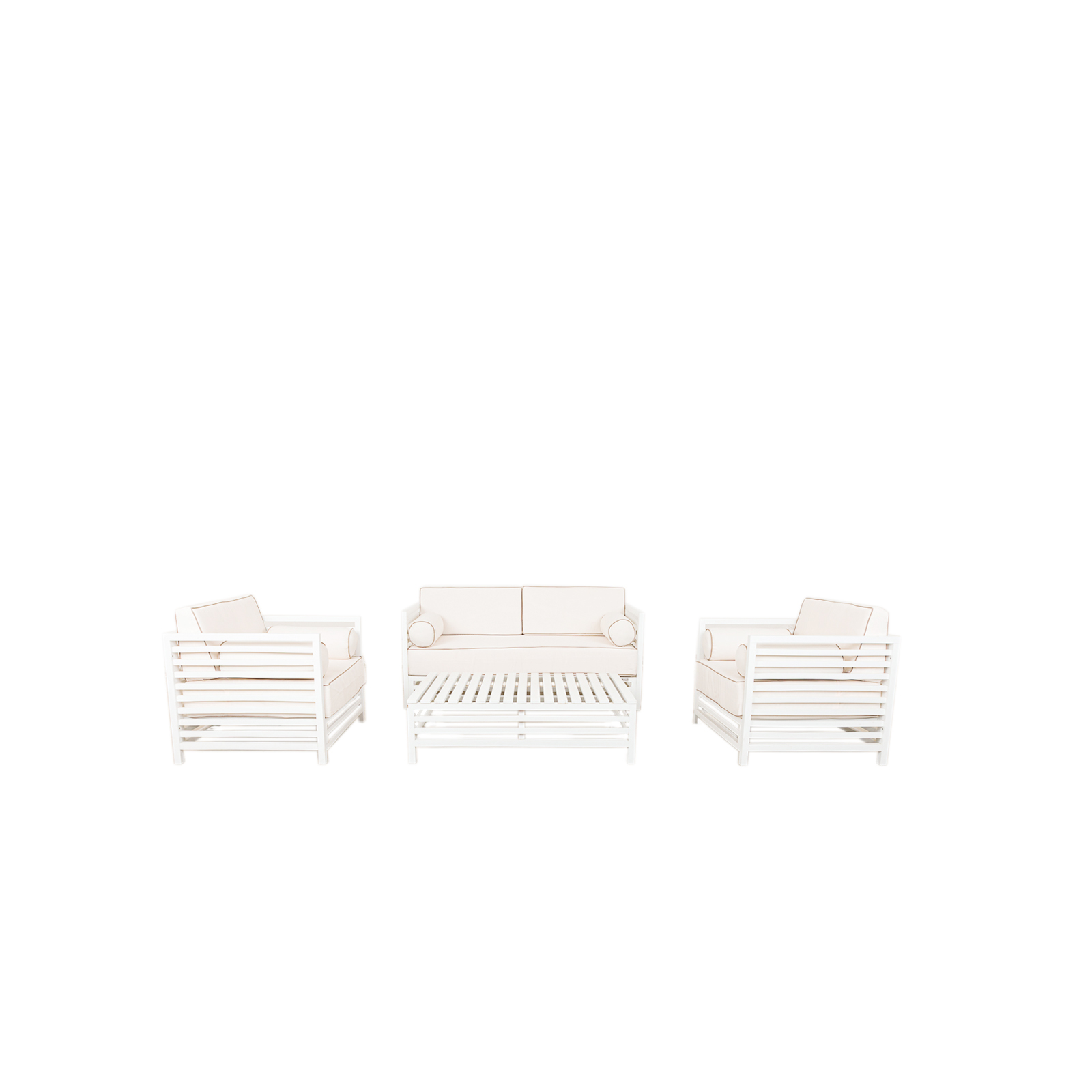 Salotto da esterno Belray Bianco Salotto da esterno Belray Bianco