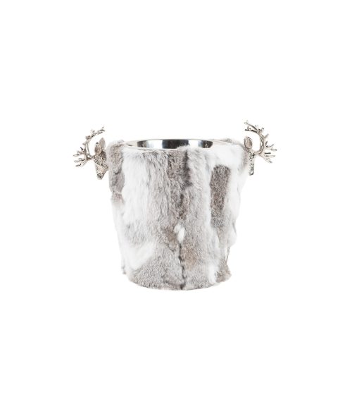 Spumantiera in Pelliccia Luxury Chalet Grigio