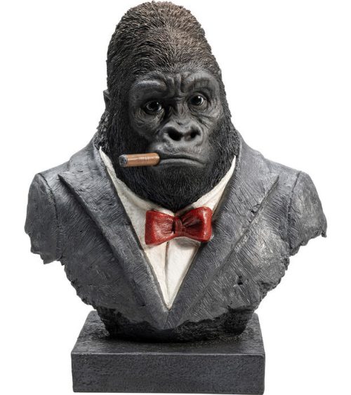 Statuetta Smoking Gorilla