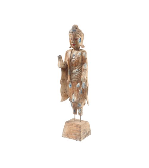 Buddha legno naturale